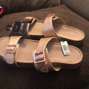 Rose Gold Torrid Sandals